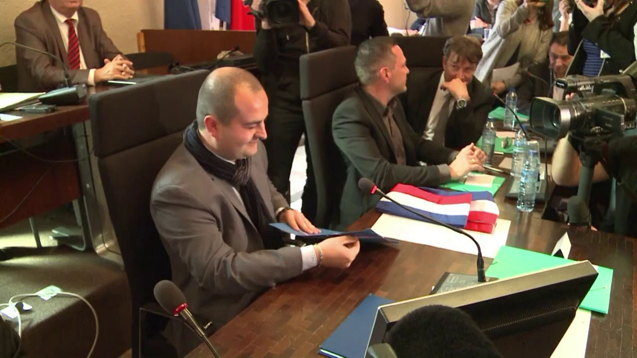 Le frontiste David Rachline élu maire de Fréjus