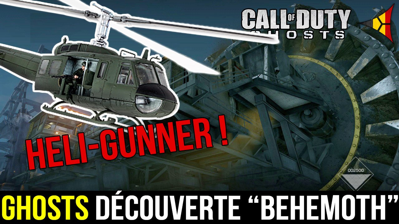 Ghosts // Découverte Map "BEHEMOTH" + HELI GUNNER ! (DLC Devastation) - COD Gameplay | FPS Belgium