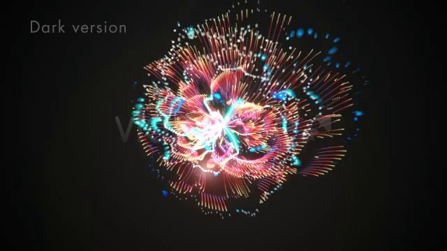 Particle Burst Logo revealer - After Effects Template