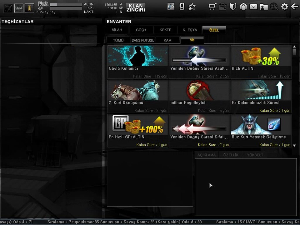 WOLFTEAM İZMİR İÇİ 250 TL SATILIR VE ORTAK ARANIR