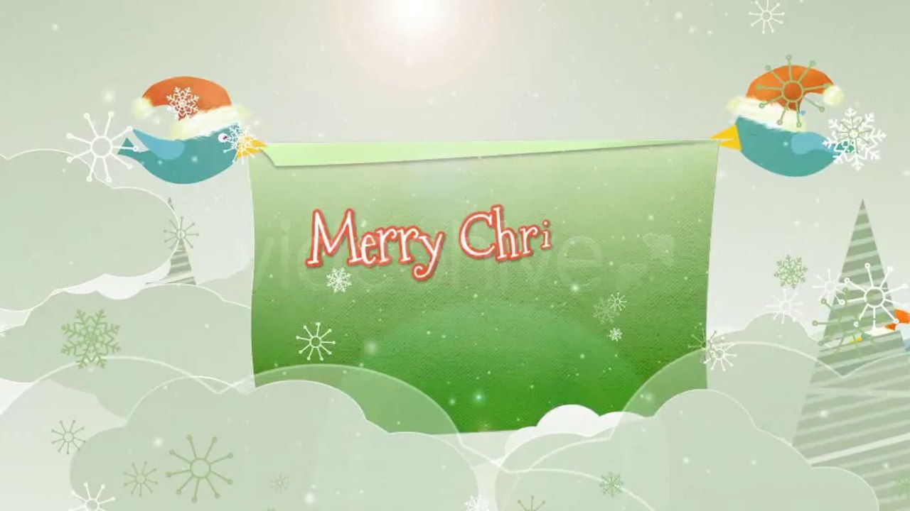 Merry Christmas Happy New Year - After Effects Template
