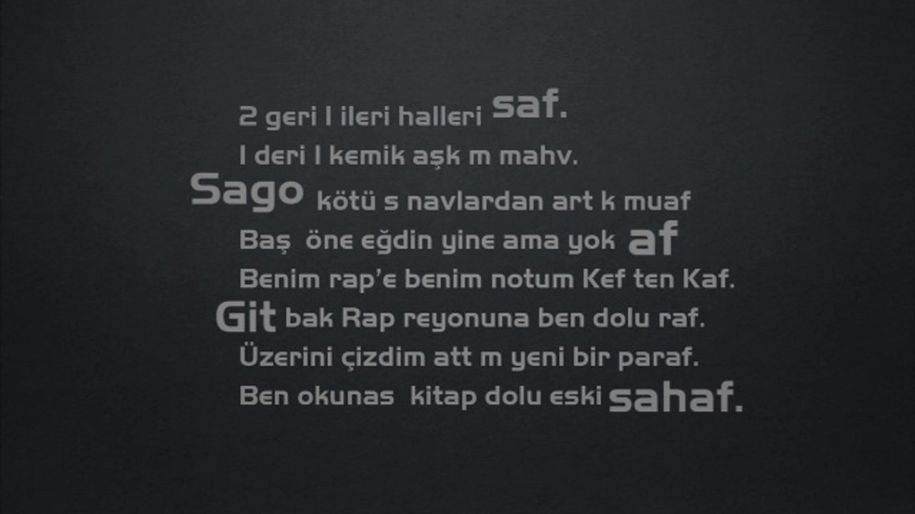 Sagopa Kajmer - Baş