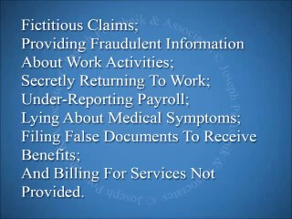 In New York, What Is Workers' Compensation Fraud?
