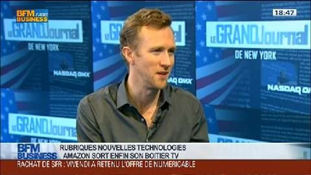 Rubriques nouvelles technologies: Amazon sort enfin son boitier TV: Frédéric Montagnon, dans Le Grand Journal de New York - 05/04 4/4