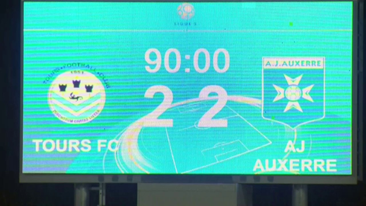 Tours FC - AJ Auxerre (2-2) - 04/04/14 - (TOURS-AJA) - Résumé