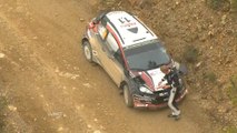 Ogier na szczycie, Kubica w krzakach