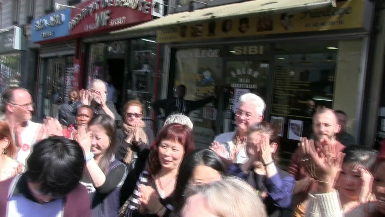 Sans papiers bd de Strasbourg : conférence de presse 5 avril 2014