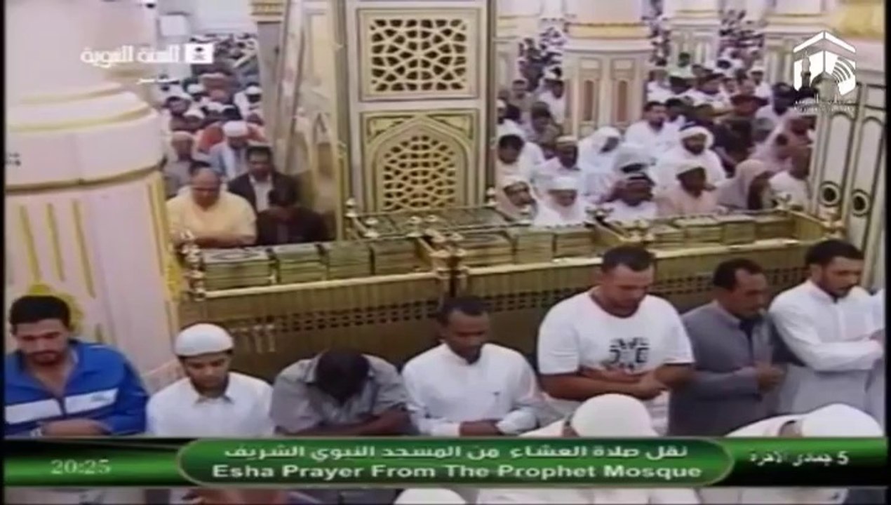 5th April 2014 Madeenah 'Isha led by Sheikh Thubayty