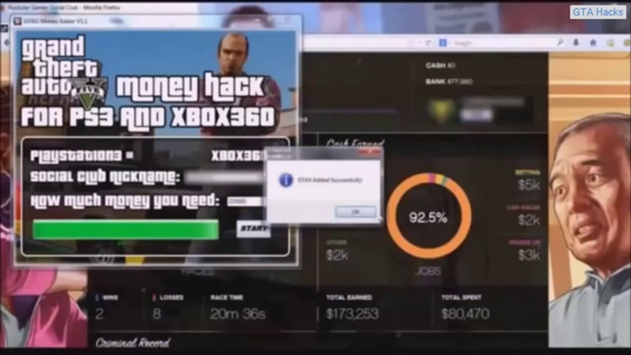 GTA 5 Online Money Glitch GTA V Pirater Argent