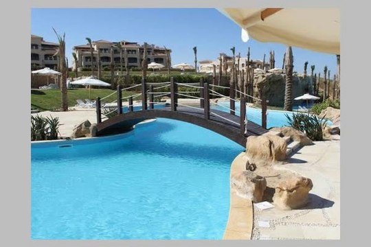 La Vista 6 El Sokhna Chalet For Sale Overlooking Sea And Swimming Pools View