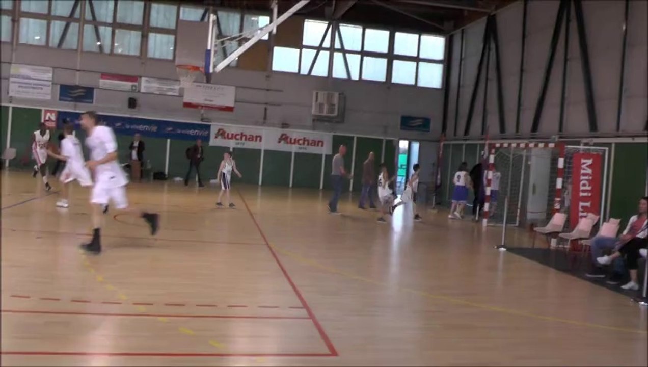 entrée des joueurs N3, match FLB - LAGRESLE