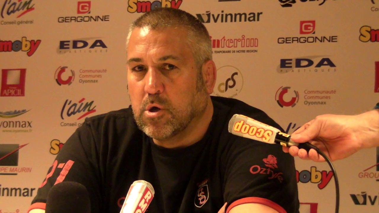 Rugby Top 14 - Christophe Urios réagit après Oyonnax - Bordeaux-Bègles (2e partie)