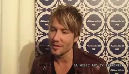 Keith Urban American Idol interview April 3, 2014