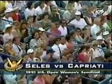 US Open 1991 1/2 FINAL - Monica Seles vs Jennifer Capriati FULL MATCH