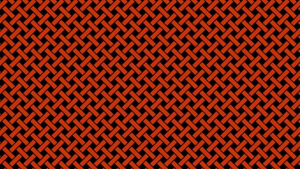 5Min of Medium Brick Red Basketweave on Black - Desktop Background - HD
