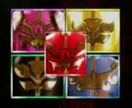 Power Rangers Super Megaforce morph and roll call