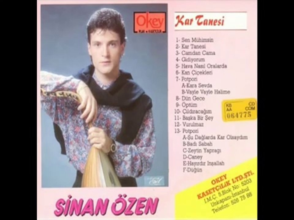 sinan özen potpori 1990 -