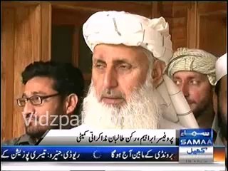 We will try to persuade Taliban to declare a permanent ceasefire - Professor Ibrahim