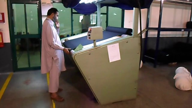 PLC control Fabrics inspection machine