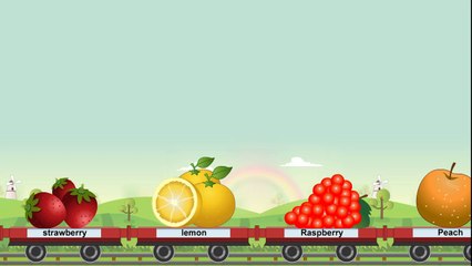 The Fruit Train - Learning for Kids