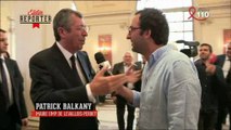 Le bras d'honneur de Patrick Balkany à Canal Plus et aux médias