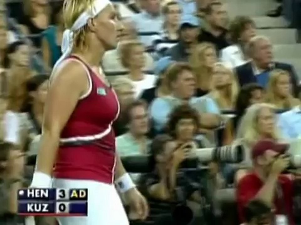 US Open 2007 FINAL - Justine Henin vs Svetlana Kuznetsova FULL MATCH