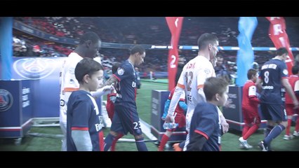 Un petit reporter dans les coulisses du match