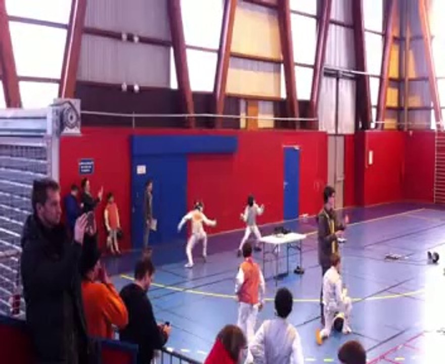 Paul en plein match