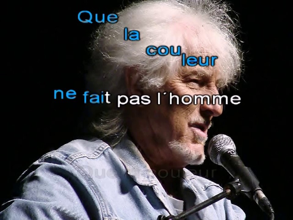 HUGUES AUFRAY LES CRAYONS DE COULEUR Vidéo Dailymotion