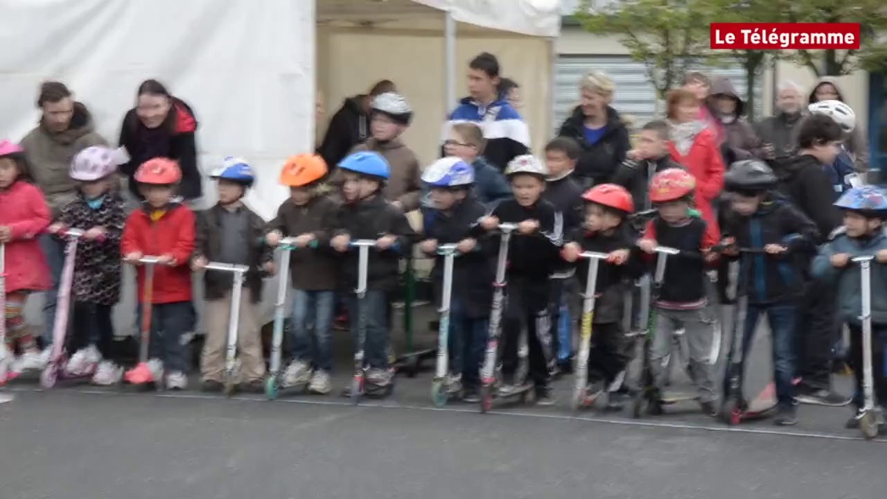 Landerneau. Kergreis carbure aux rollers et patinettes.