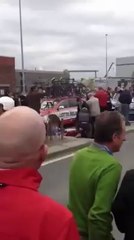 Une vieille dame heurtée violemment sur le tour de Flandres