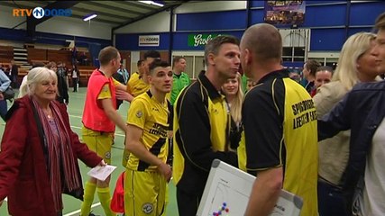 Grote opluchting na winst Leekster Eagles - RTV Noord