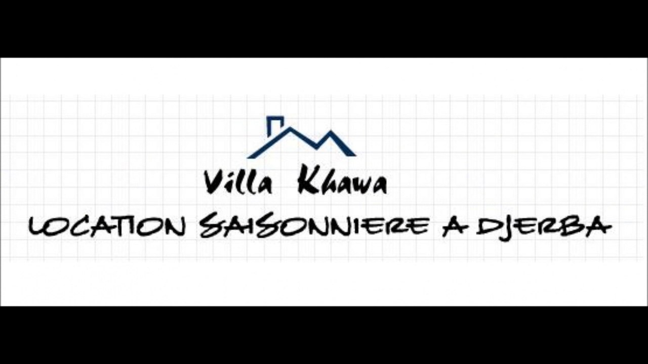 LOCATION VACANCES à DJERBA à la VILLA KHAWA petit budget mais grand confort dans une quartier calme 2km des plages