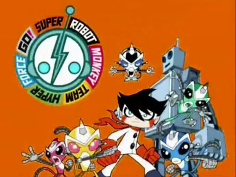 Super Robot Monkey Team Hyper Force Go! Intro And Ending