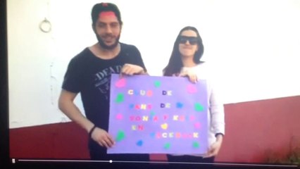 Saludo al Club de fans de Sonia y Kris en Facebook.