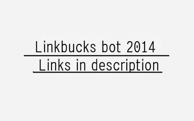 How to EARN 500$+ with LINKBUCKS   2014 NO SURVEY