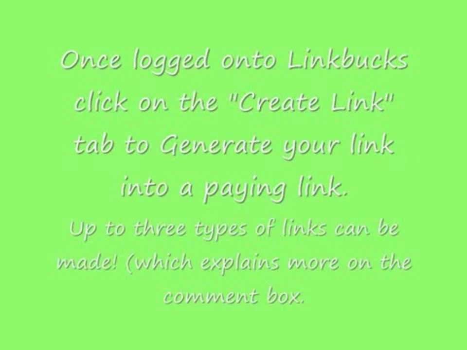 How to earn free money on Linkbucks While sleeping