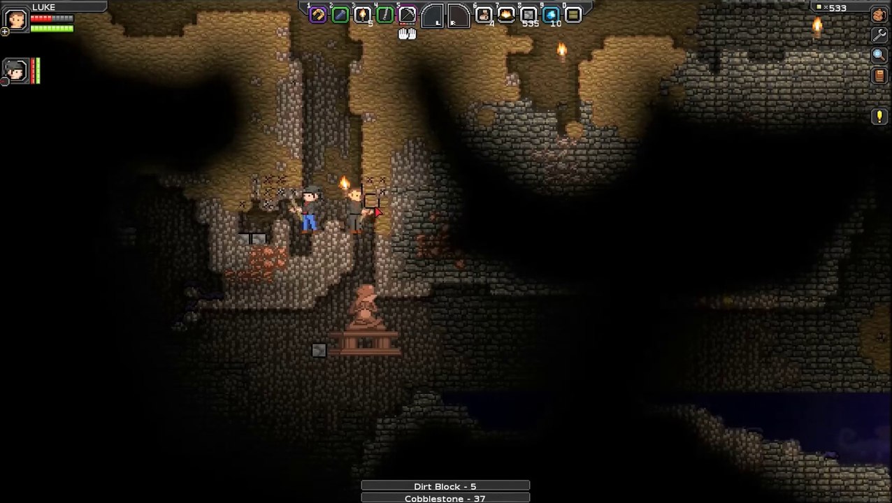 Let's play starbound-beta #5 (deutsch) die entdeckung der unterwelt