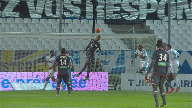 But André AYEW (60ème) - Olympique de Marseille - AC Ajaccio - (3-1) - 04/04/14 - (OM-ACA)