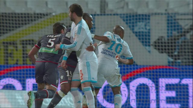 But André AYEW (76ème) - Olympique de Marseille - AC Ajaccio - (3-1) - 04/04/14 - (OM-ACA)