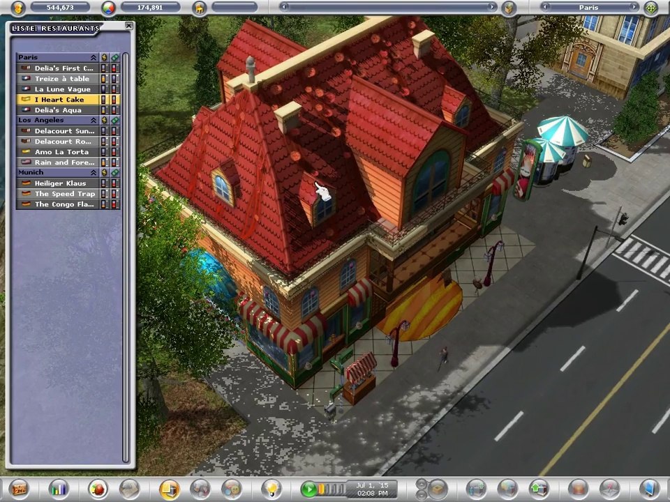 San sur Restaurant empire 2