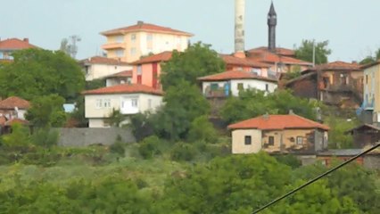 Bahar Yağmurları sonrası taşan Köy deresi