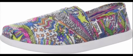Skechers Women's Bobs-Earth Papa Sequin Slip-On