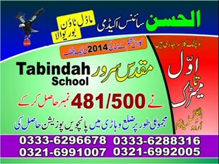Results 8th 2014 AL-HASSAN SCIENCE ACADEMY BUREWALA