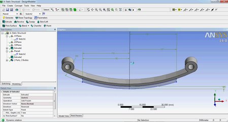 Ansys Makas Analizi 1.Part