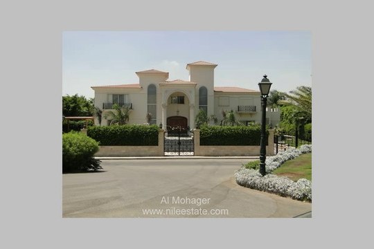Compound Katameya Heights Stand Alone Palace For Sale Overlooking Nice Golf View