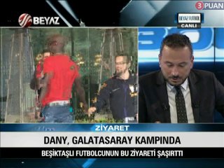 Derbi maç öncesinde Dany Galatasataray kampını ziyaret etti