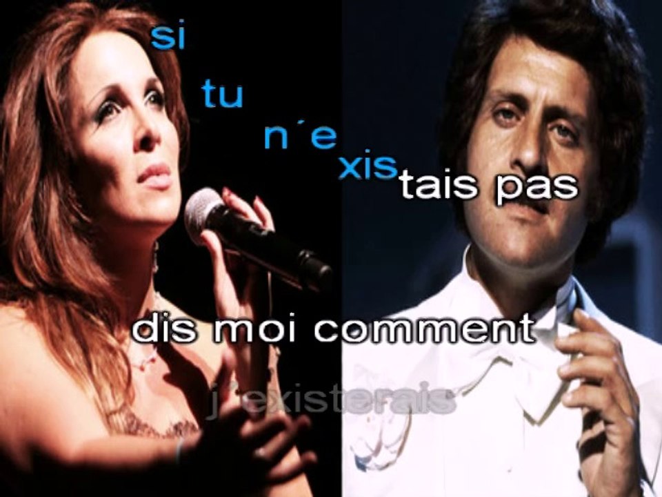 JOE DASSIN & HELENE SEGARA - ET SI TU N'EXISTAIS PAS - (avec la voix d'Helene)
