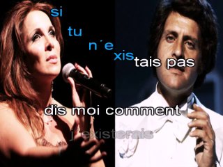 JOE DASSIN & HELENE SEGARA - ET SI TU N'EXISTAIS PAS - (avec la voix d'Helene)