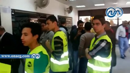 استمرار توثيق توكيلات مرشحي الرئاسة ببورسعيد و حملة السيسي تتفوق